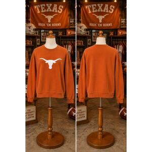 Vintage Texas Longhorns Red Oak Crewneck Sweatshirt XL Burnt Orange
